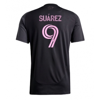 Billige Fotballdrakt Inter Miami Luis Suarez #9 Replika Bortedrakt 2025-26 Kortermet
